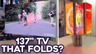 How Much is the New N1 Folding TV from C Seed? | CES 2024