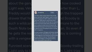 Light Yagami Tumblr Post 