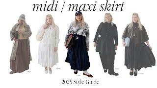 how to style skirts in 2025 (outfit ideas + inspo)