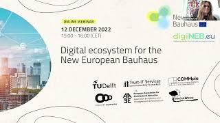 Digital ecosystem for the New European Bauhaus (NEB) - Webinar #1