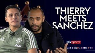 "I joined Man Utd to win everything!" | Thierry Henry meets Alexis Sanchez