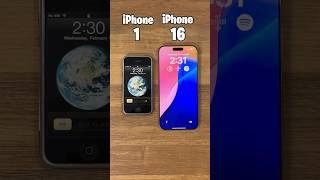 iPhone 1 vs iPhone 16 Pro Max 