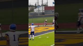 JOJO VENEGAS Touchdown Pass Downey Razorbacks 8th Grader Class of 2028