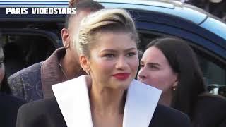 ZENDAYA arrival @ show Louis Vuitton Paris 1 october 2024 Fashion Week