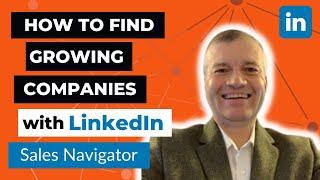 How to use Linkedin Sales Navigator Advanced Search Filters  | Accounts Department (2021)