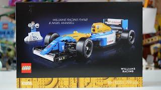 LEGO Icons 10353 Williams Racing FW14B & Nigel Mansell - LEGO Speed Build Review