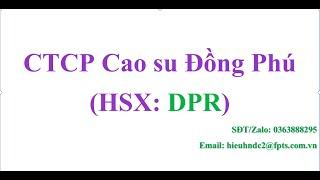 CTCP Cao su Đồng Phú (HSX: DPR)