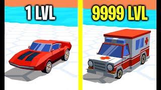 Race Arena! - All Cars Unlocked! MOST INCREDIBLE CAR EVOLUTION! Max Level Power! (9999+ Level Car!)