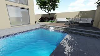 Swimming pool and landscape company in Centurion by Outdoor Creations