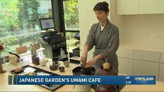 Tea service at the Japanese Garden's Umami Cafe