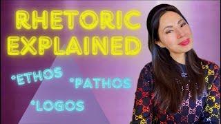 English Professor Explains Rhetoric (Ethos/Pathos/Logos, Etc!) Part 1/2