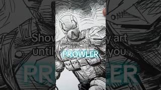 Showing off my art Prowler #fanart #showingoffmyart #comicbookart #drawing #prowler