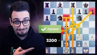 How to be 3200 at Puzzles in Chess