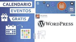 WordPress: calendario de eventos (My Calendar)