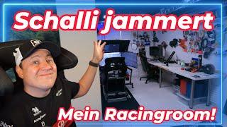 Schalli jammert Folge 5 - Room Tour - Mein Racing Keller inkl. Sim Racing Rig!