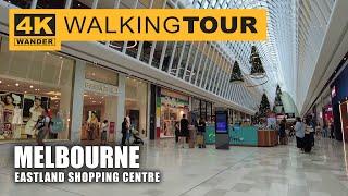 Eastland Shopping Centre Walking Tour in Melbourne, Australia (4K 60fps)