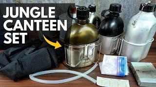 Building a Complete Self-contained Water Canteen Set for Bushcraft & Survival