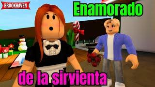 ENAMORADO DE LA SIRVIENTA | Brookhaven rp | Mini Pelicula - Historia de Roblox