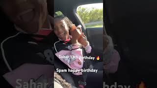 SAHAR 13th birthday #suggestedvideos