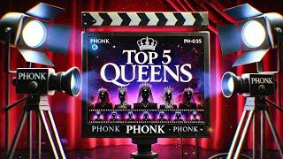 "Top 5 Queens" New Song – A Phonk Anthem || #Top5Queens #HollywoodGlam #PhonkAnthem