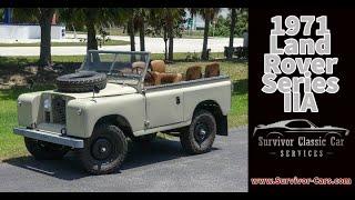 1971 Land Rover Series IIA 2A SUV for sale Survivor Classic Cars