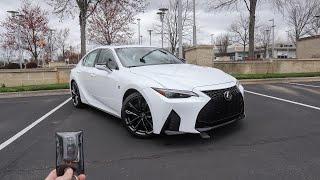 2021 Lexus IS 350 F Sport: Start Up, Exhaust, Test Drive and Review