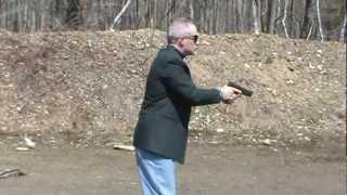 Federal Air Marshal Qualification Drill with Sig 220