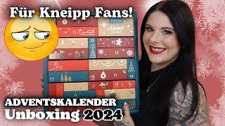 Für Kneipp Fans!  Kneipp Adventskalender 2024 Unboxing 24 Türchen