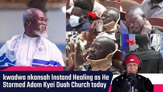 BREAK-Adom Kyei Duah H£al£d Kwadwo Nkansah instantly as he St0rm£d Church for Thanksgiving today