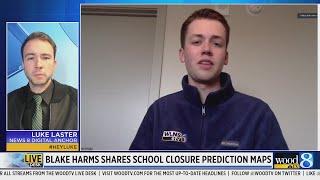 WLNS' Blake Harms talks School closing predictions