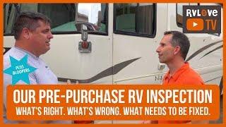 Our Pre-Purchase RV Inspection + What Needs Fixing? | Full-time RV Life