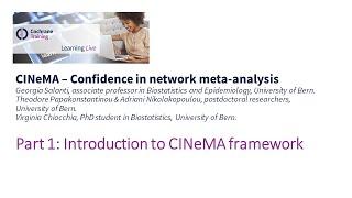 Part 1: Introduction to CINeMA framework