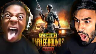 iShowSpeed plays PUBG Mobile vs TechnoGamerz 