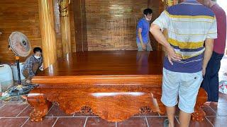 Lắp Đặt Nội Thất Nhà Thờ Họ Tại Thanh Hoá|ĐỒ GỖ HIỆP HÀ
