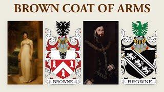 Brown Coat of Arms