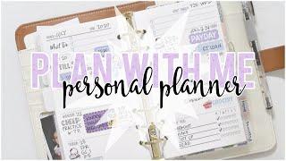 Personal Size Plan With Me | July 2020