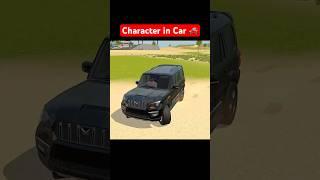 Indian vehicles simulator 3d character in car  #shorts #trending #viralvideo