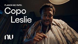 Copo Leslie | Planos no Papel | Nubank & Leslie David Baker