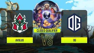 Dota2 - AVULUS vs OG - ESL One - Bangkok: Western Europe Closed Qualifier - Map 2