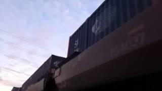 Union Pacific Train Hauling Pacer Stacktrain Containers