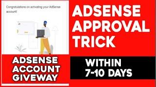 how to get adsense approval FAST ( 100 % ) LIVE !!! adsense approval kaise le