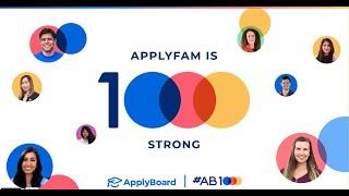 ApplyBoard reaches 1000 team members!