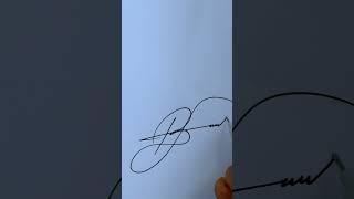 B signature style design