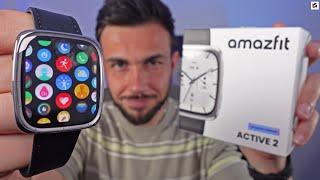 IT HAS EVERYTHING! Amazfit ACTIVE 2 Square PREMIUM | FIRST REVIEW