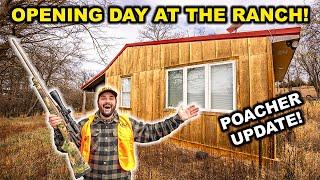 Deer Hunting my ABANDONED RANCH on OPENING DAY!!! (Poacher Update!)