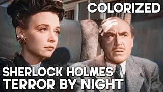 Sherlock Holmes - Terror by Night | COLORIZED | Basil Rathbone | Full Movie