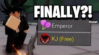 Child Emperor ULTIMATE UPDATE + FREE KJ IS FINALLY.. | The Strongest Battlegrounds