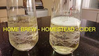 Home Brew Homestead Cider