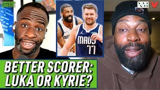 Why Kyrie Irving is HARDER to guard than Mavericks teammate Luka Doncic | Draymond Green