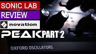 Novation Peak  - SonicLAB Review (Part 2)